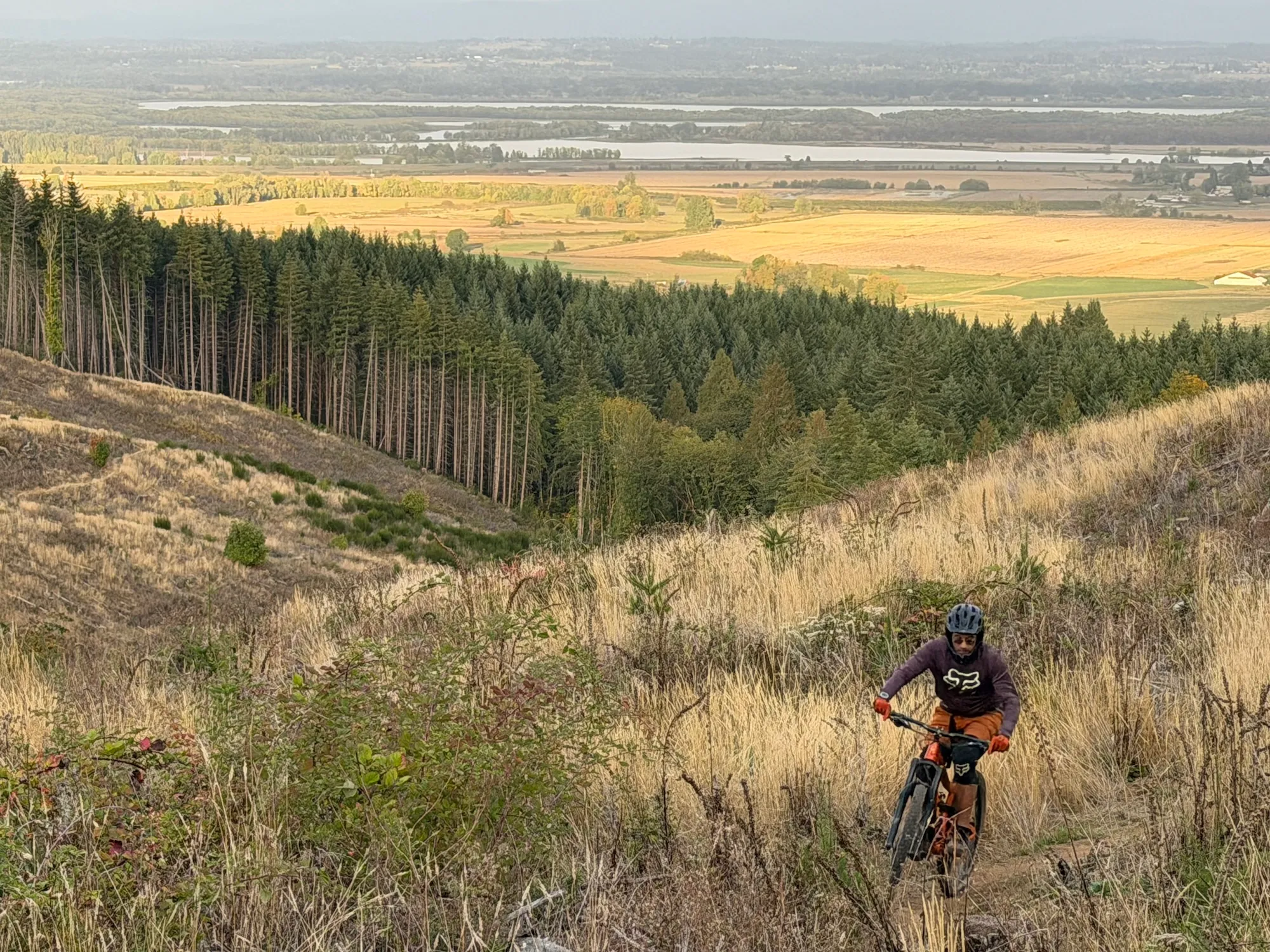 Anton mountain biking